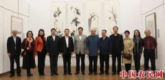 “新时代、新作为” 孟庆占书画作品展天津美术馆启幕