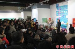 
        平面思考与当代视野：“金日龙艺术展”在京开幕
