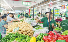 “菜篮子”丰盛 “果盘子”多彩