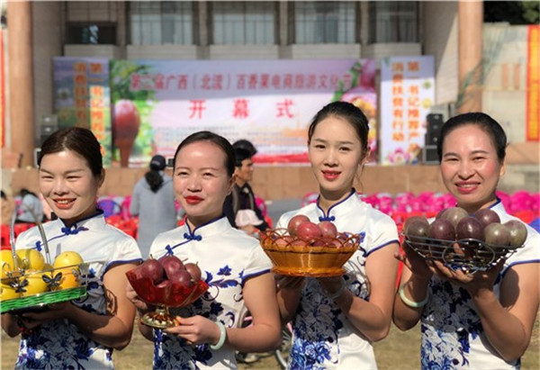 第二届广西百香果电商旅游文化节举行