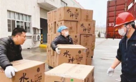 大陆台商驰援武汉“战疫”