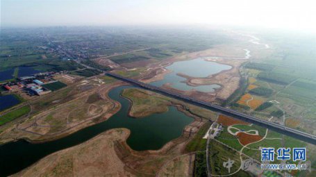 河北石家庄：滹沱河生态修复二期工程完工