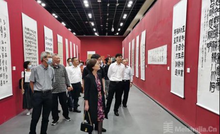 全国书法篆刻展在杭州开展 290件作品书写乡愁
