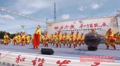 钟楼北社区王河湾挎鼓队走进河北省第九届民俗文化节啦